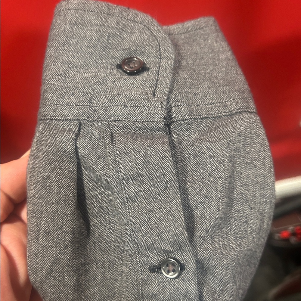 J. Crew Charcoal Casual Slim Button-Down Shirt - Picture 5 of 5